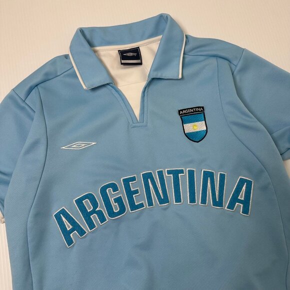 Umbro Argentina Collared Jersey S - Picture 3 of 4